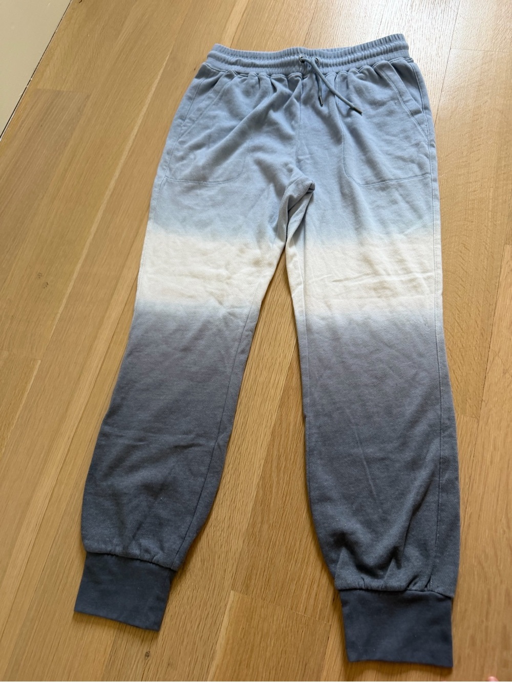 Splendid Kids Ombre Jogger Pants - Blue & White